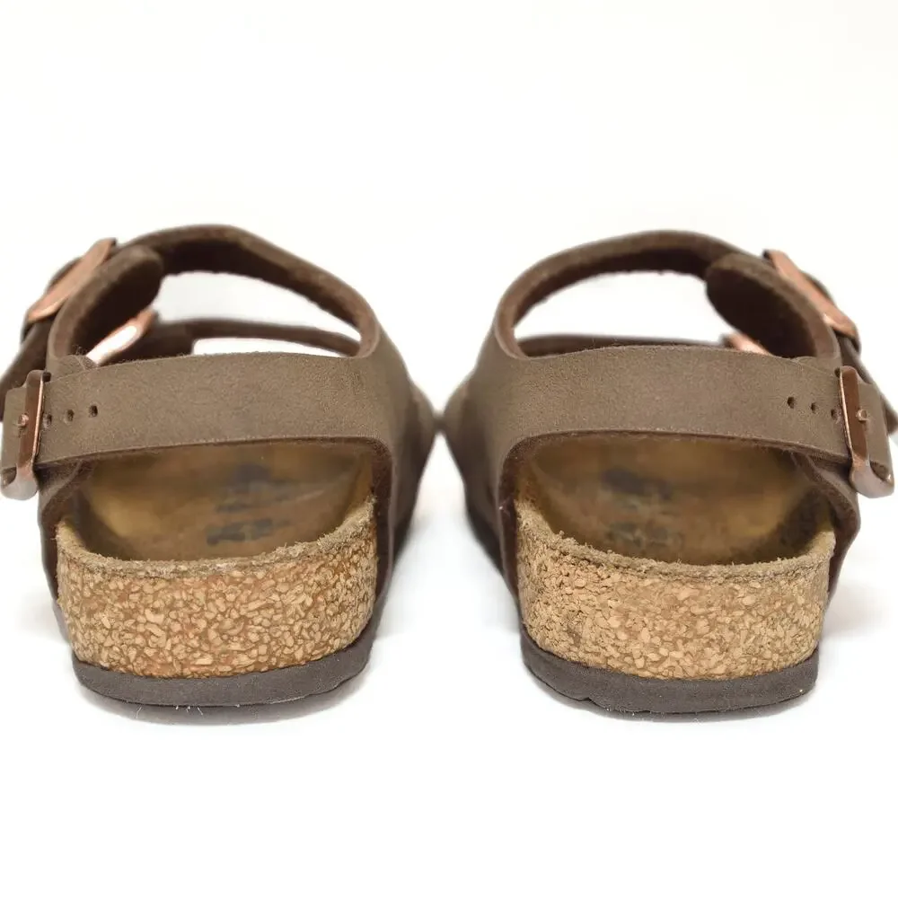 Birkenstock Roma Toddler Mocha Birkibuc Sandals Size 24 US 6-6.5